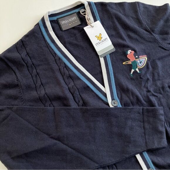 Lyle & Scott Golf Cardigan - Picture 1 of 10